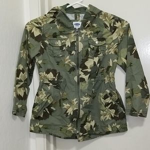 Girls Old Navy Floral Jacket 6/7